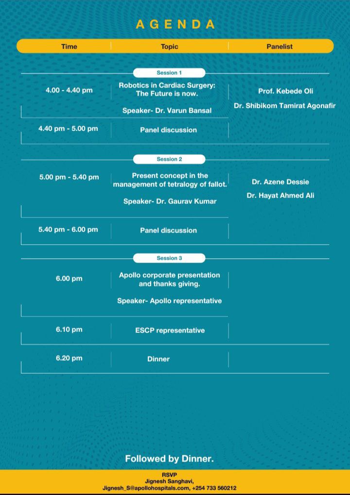 ESCP in collaboration with Apollo Hospital invites for a CME